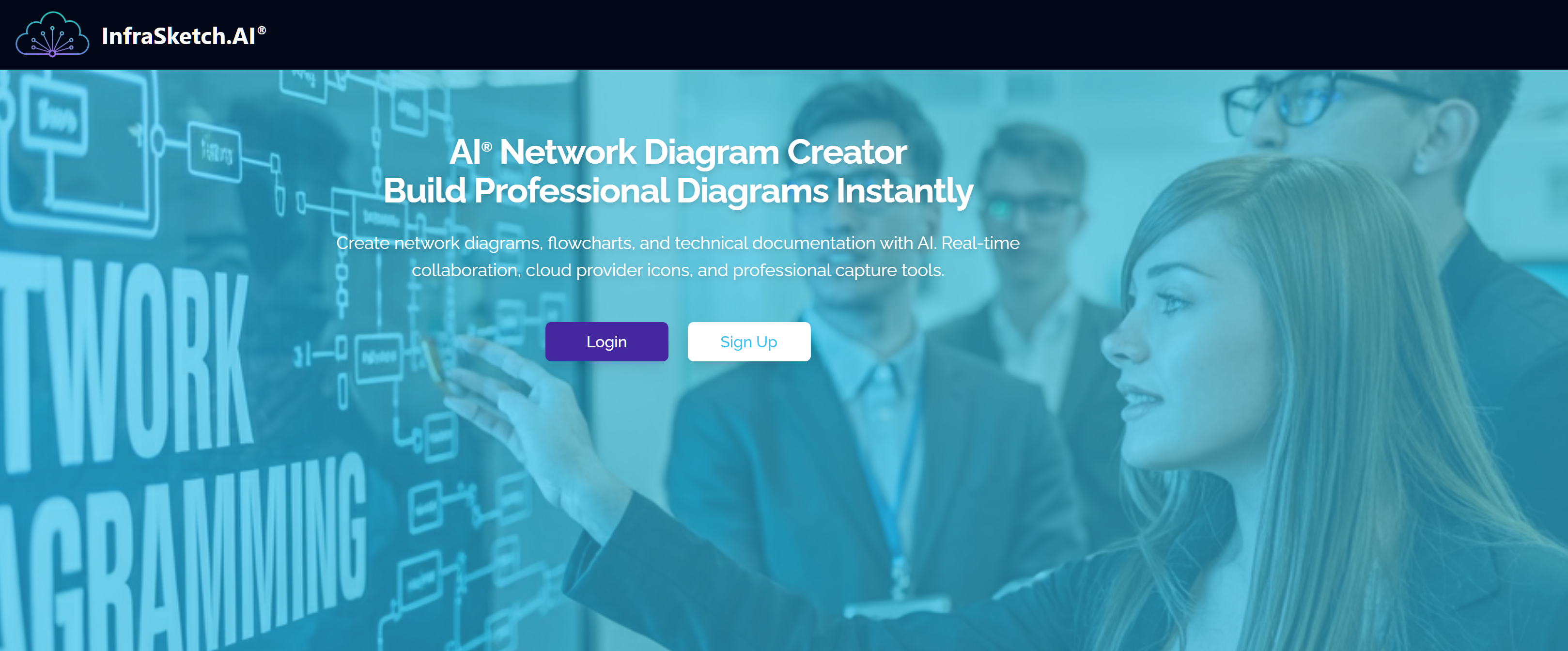 InfraSketch.AI preview